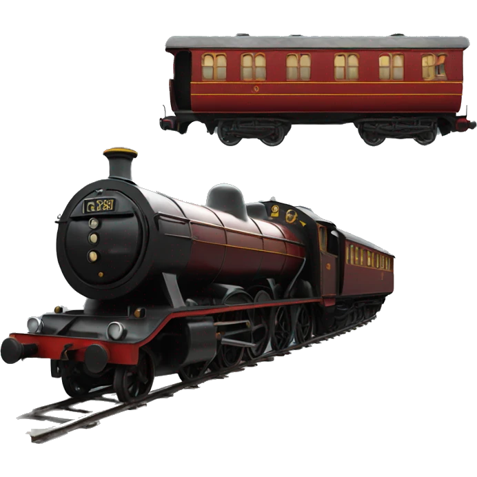 Hogwarts express emoji