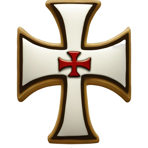 knights templar cross emoji