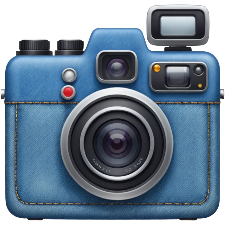 Denim camera emoji
