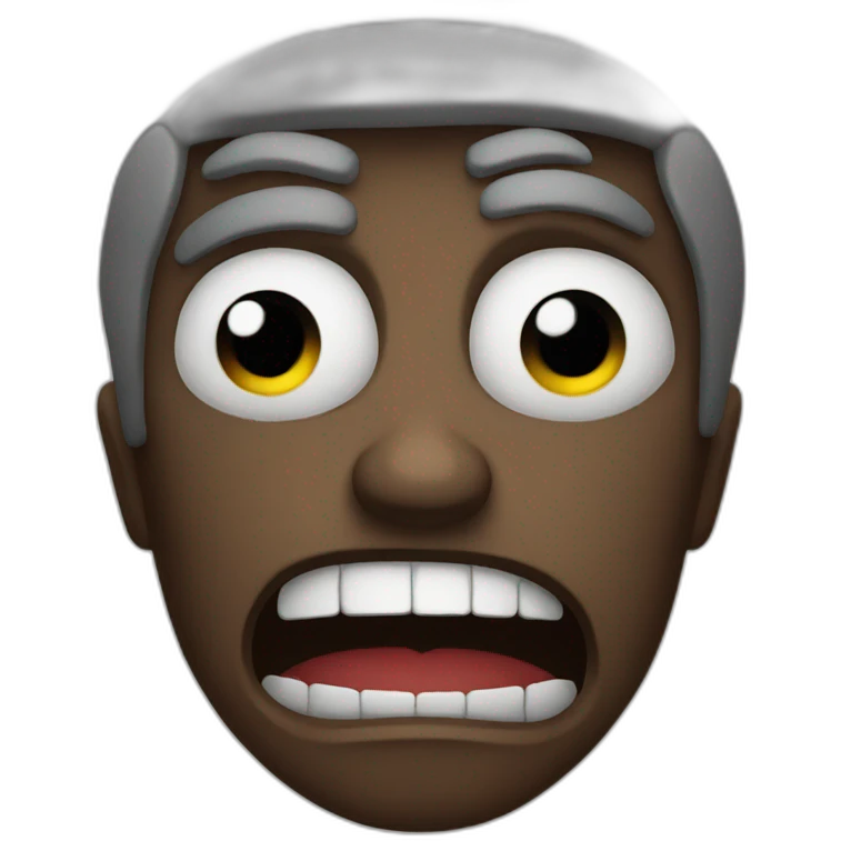 angry face emoji