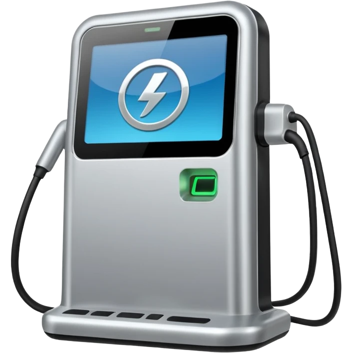 elektro auto ladestation emoji