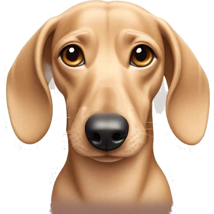 Weiner dog emoji