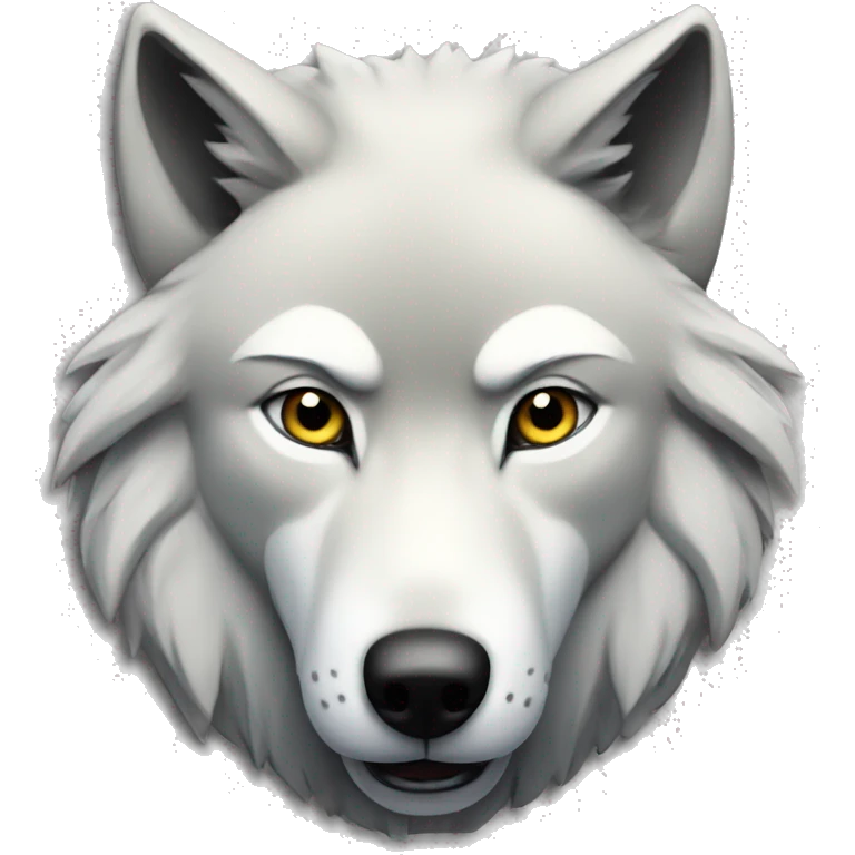 a sigma wolf emoji