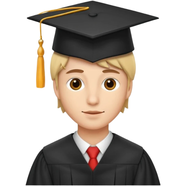 graduate student in a cocked hat emoji