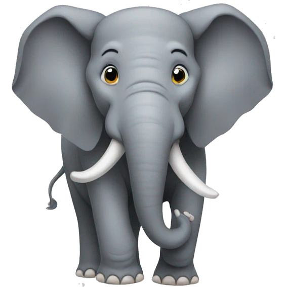 Drunk elephant  emoji