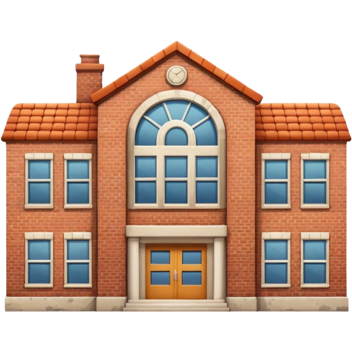 school building emoji