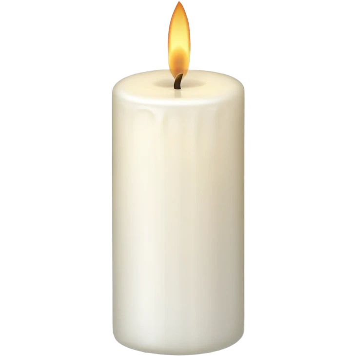 White candle  emoji