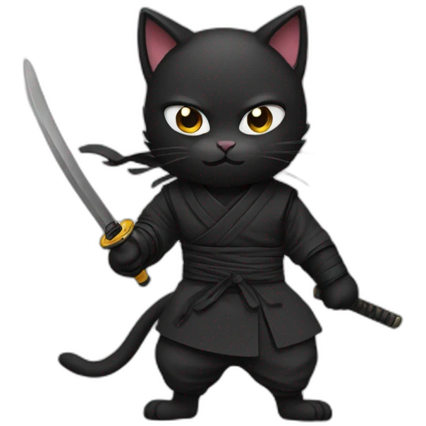 ninja cat emoji