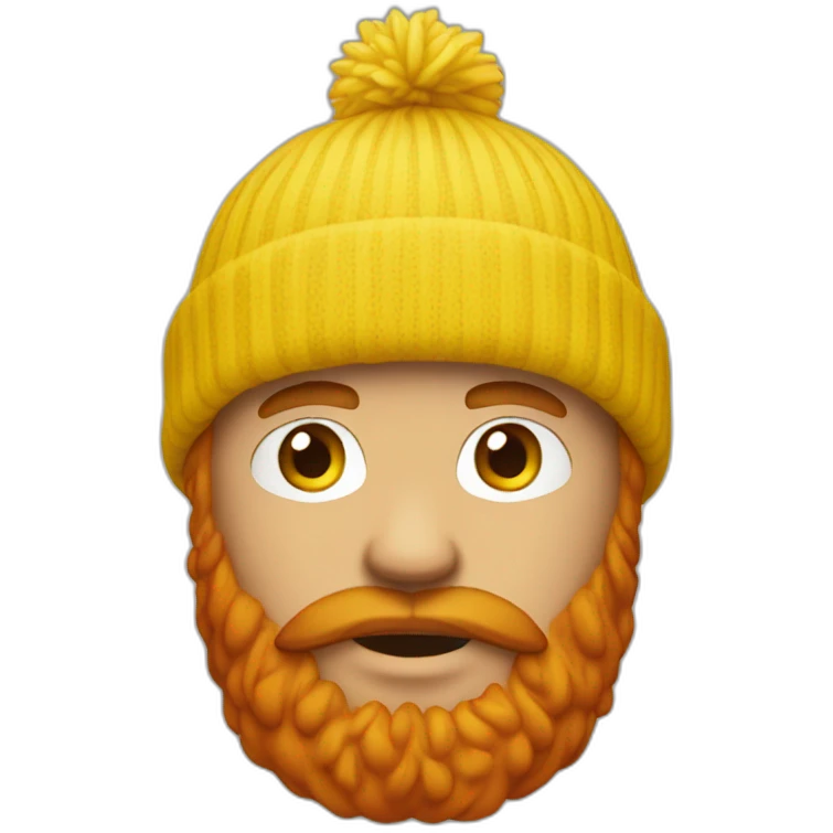 red-bearded-guy-wearing-yellow-beanie-white-shirt emoji