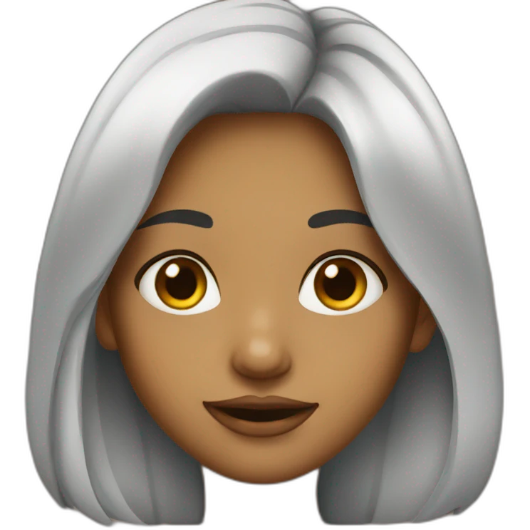 lovely girl emoji