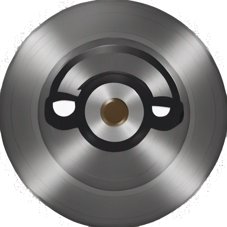 vinyl record emoji