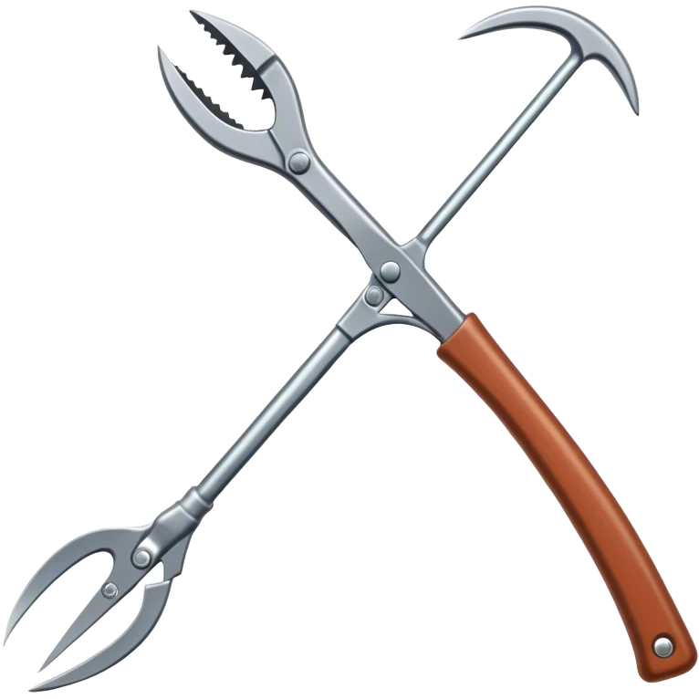 one long-handled pruners emoji