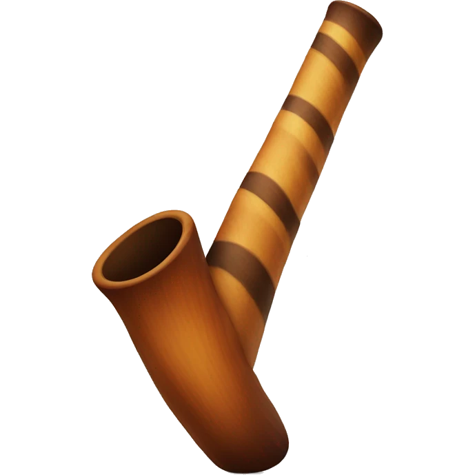 A didgeridoo  emoji