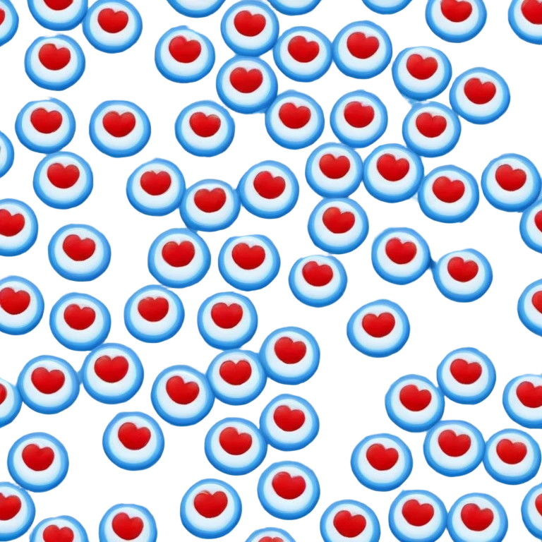 Jersey bleu and red  emoji