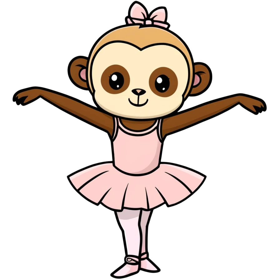 Ballerina capuchina emoji