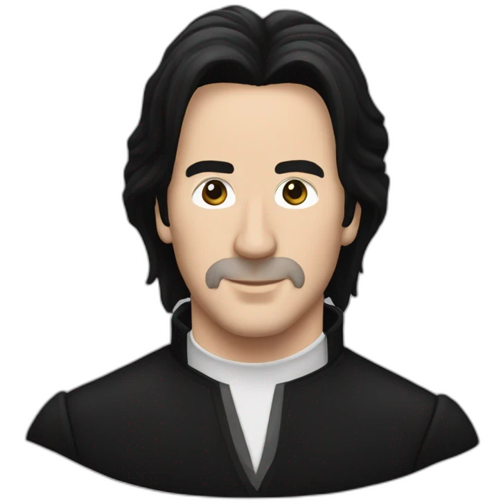Alan rickman black hair emoji