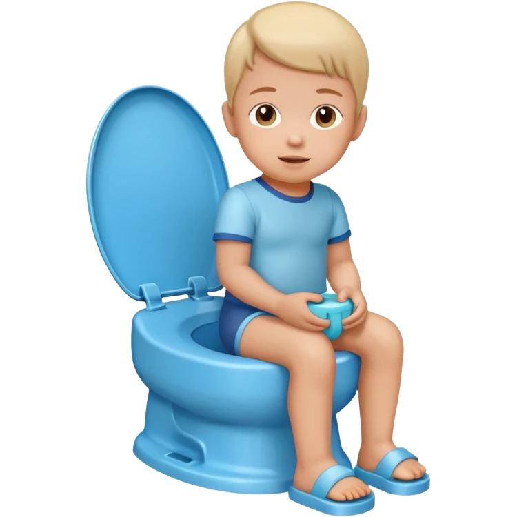 A potty trainer emoji