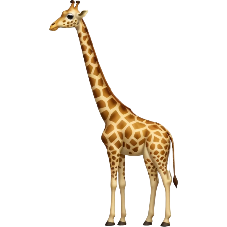High resolution giraffe  emoji
