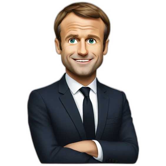 Emmanuel Macron emoji