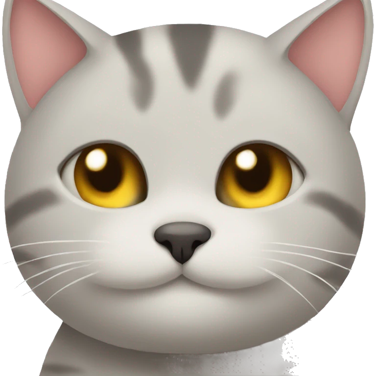 Cuddling cat emoji