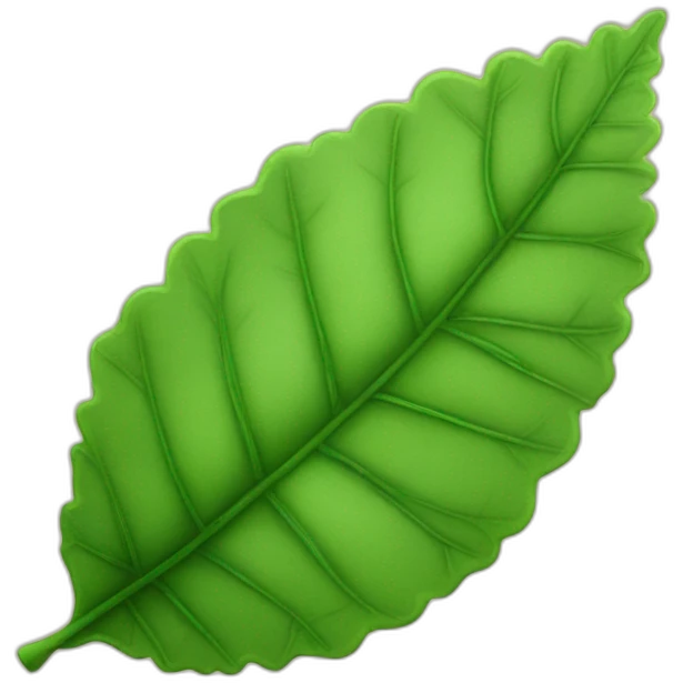 Leaf emoji