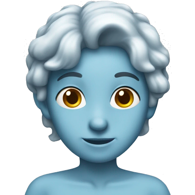 Light blue leskproof  emoji