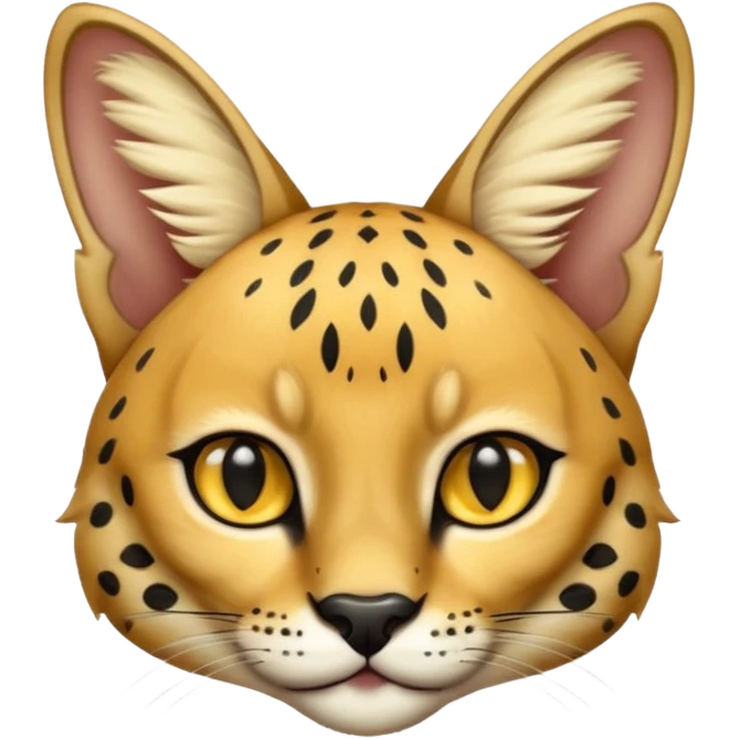Serval hybrid cat puma emoji
