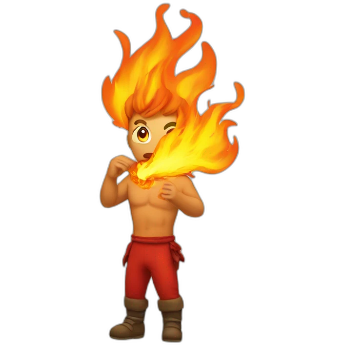 fire breather emoji