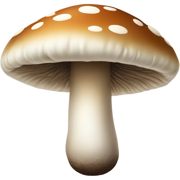 A mushroom smoking a cigarette  emoji