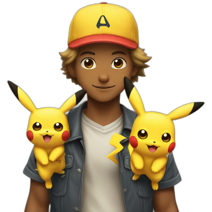 team of pikachu emoji