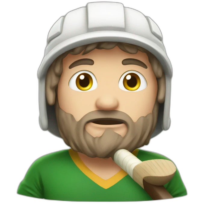 Hurling Irish emoji