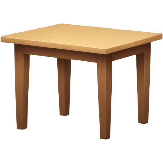 A table emoji