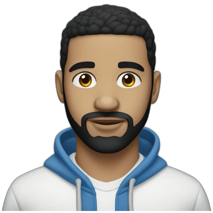 drake-blue skin emoji