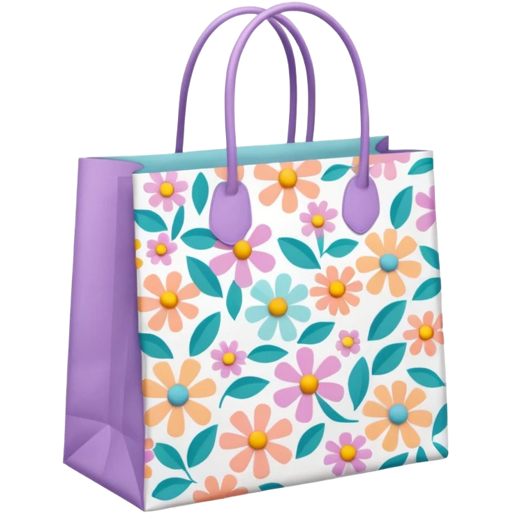 aesthetic shopping bag emoji
