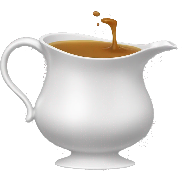 pouring gravy boat emoji