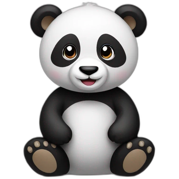 panda toy emoji