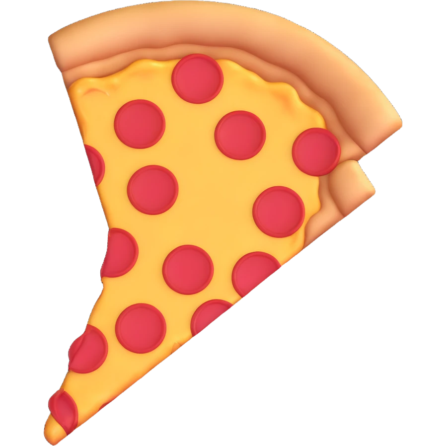 slice of pizza emoji