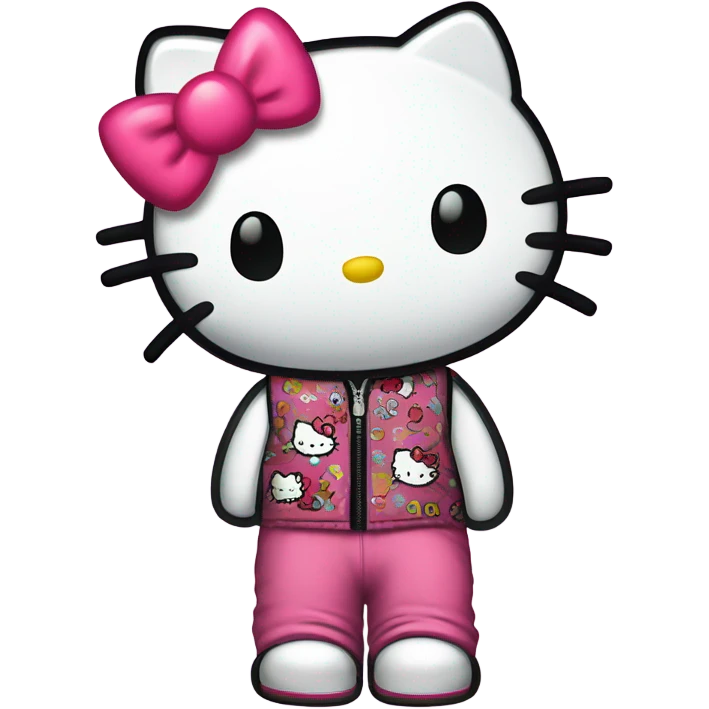 Hello kitty pants emoji