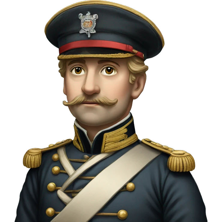 British Officer xix century emoji