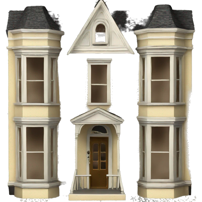 antique victorian dollhouse emoji
