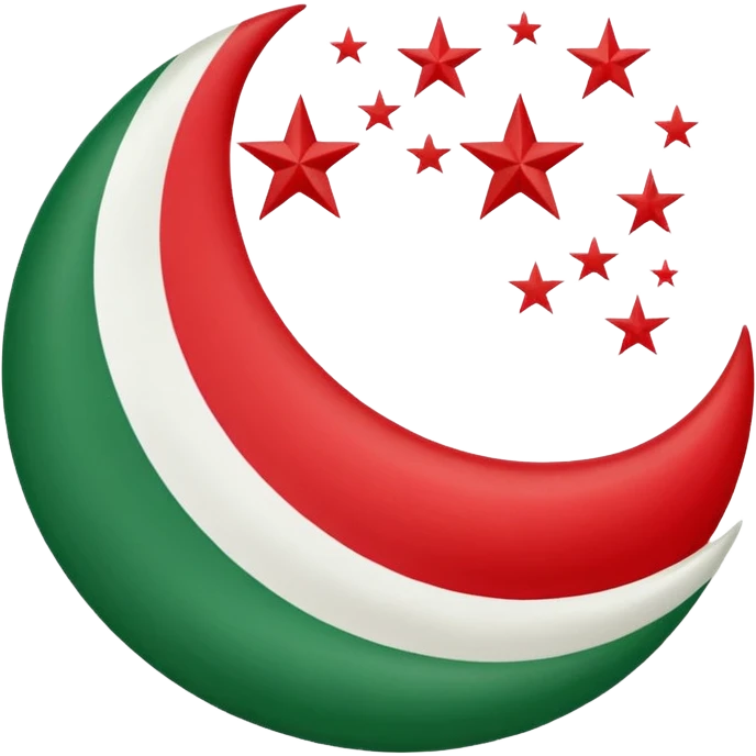 Chechen Flag, the flag 1991-1999 emoji