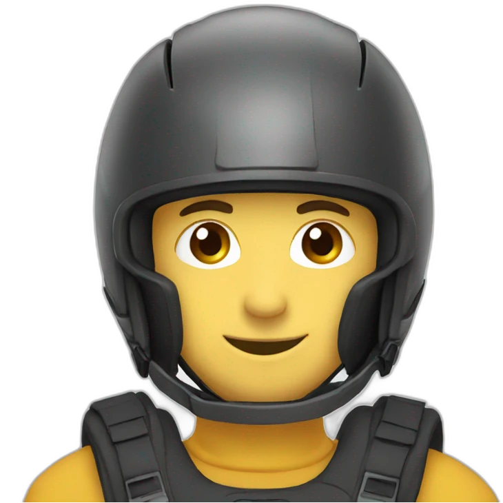 full face helmet emoji