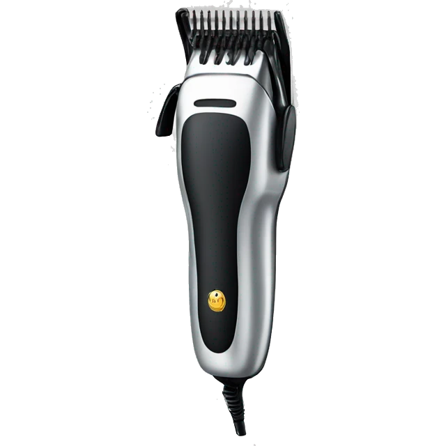 Hair clipper emoji