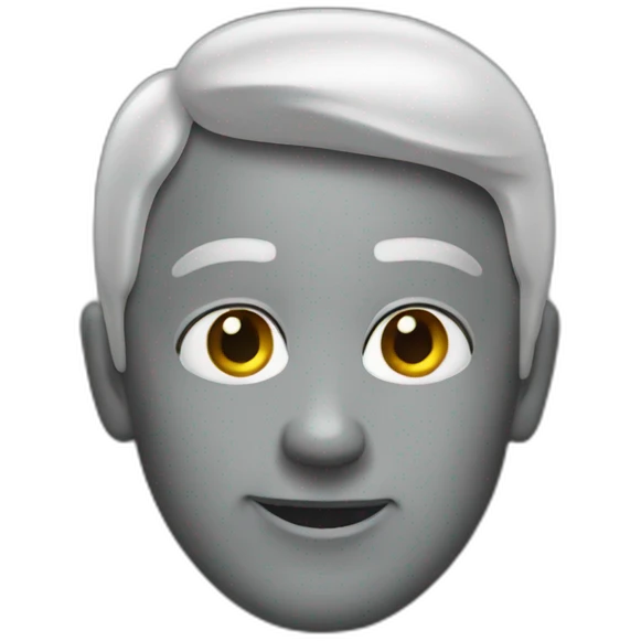 Grey emoji