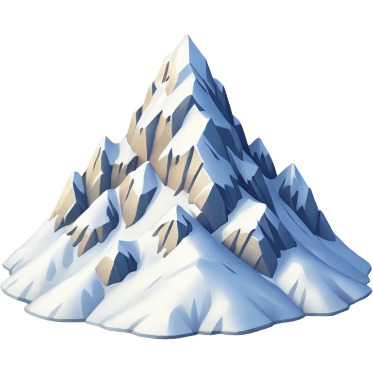 snow mountain emoji