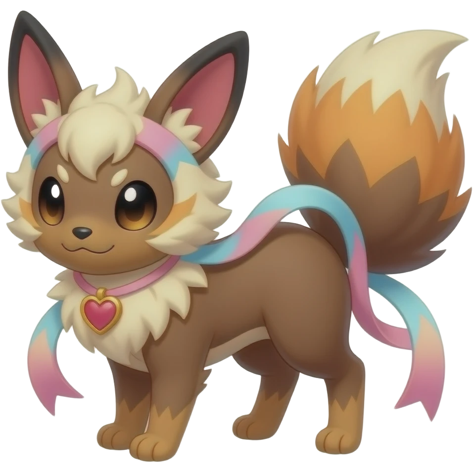 Furret-Minccino-Sylveon-Fakemon-Pokemon-hybrid emoji