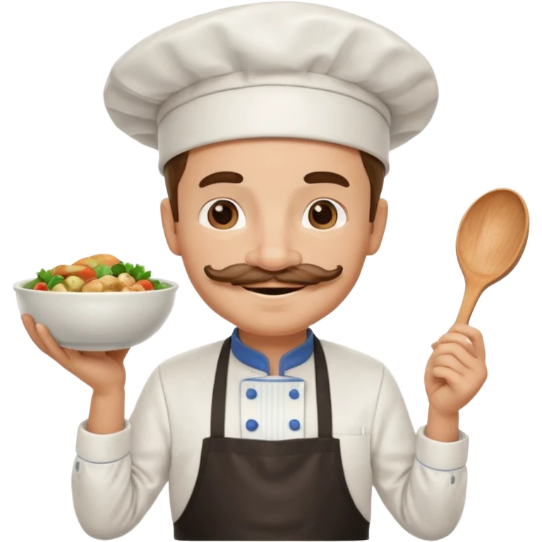  Chef Holding Bowl emoji