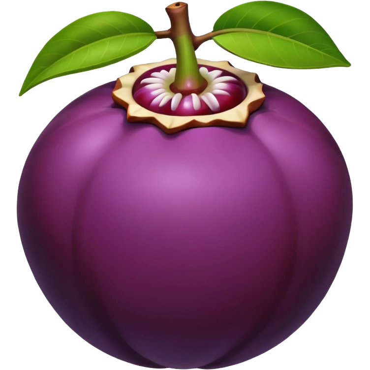mangosteen emoji