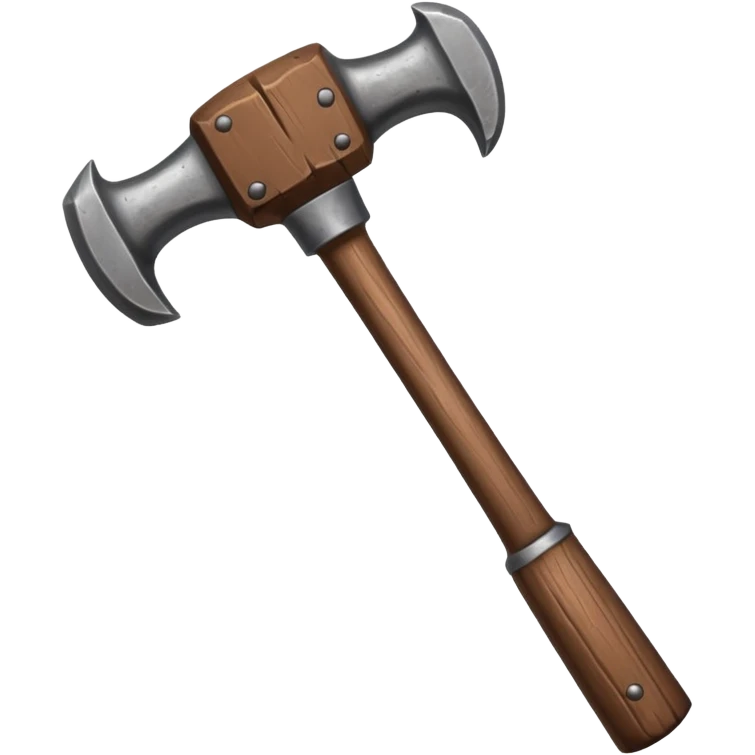 Medeival smithing hammer emoji