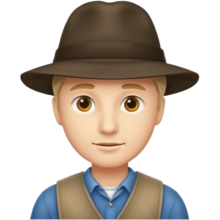 a man with hat  emoji